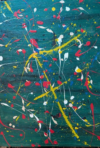 Prairie Verte Coloreeie van Hans Oerlemans, Schilderij te koop op Singulart