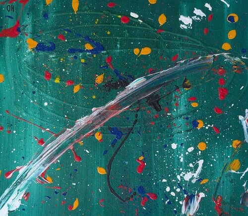 Turbulance 2004 by Hans Oerlemans, Painting for Sale on Singulart
