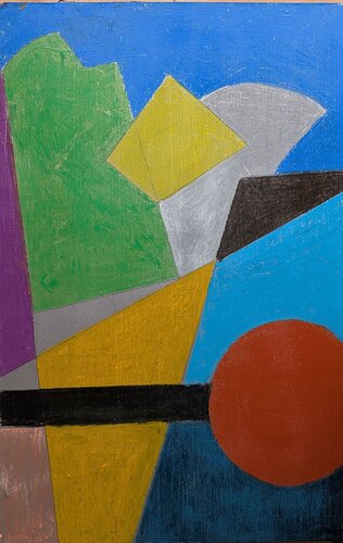 Abstraction constructive à l'échelle humaine no S 3 by Hans Oerlemans, Other Media for Sale on Singulart