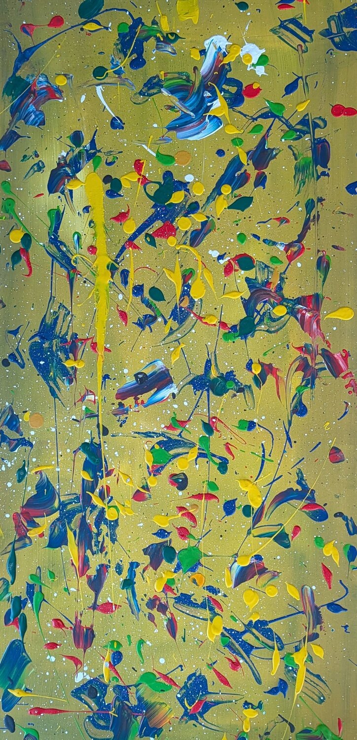 colours sur jaune 2 Hans Oerlemans