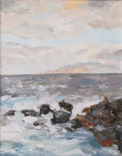 La Gomera View di Ana Delgado, Pittura in vendita su Singulart