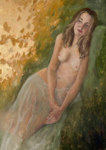 The Little Mermaid di Ana Delgado, Pittura in vendita su Singulart