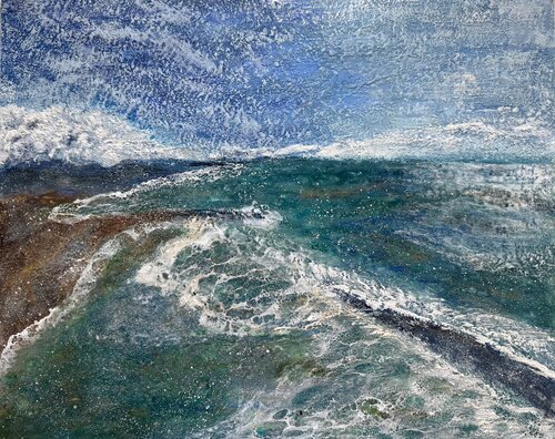 Dance of the Waves de Angela Vitosinscaia, Otros medios a la venta en Singulart