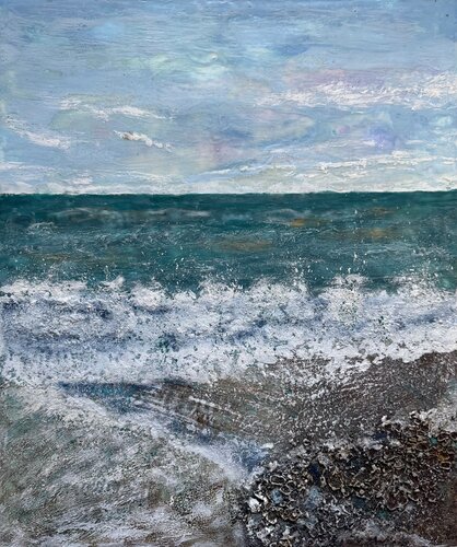 Eternal Horizon de Angela Vitosinscaia, Pintura a la venta en Singulart