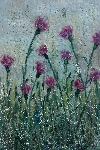 Blooming beauty von Angela Vitosinscaia, Werk auf Papier kaufen auf Singulart