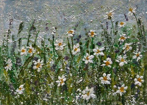 Floral Froth de Angela Vitosinscaia, Obra en papel a la venta en Singulart