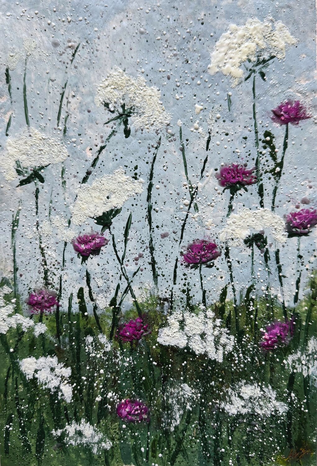 Morning Meadow Blooms Angela Vitosinscaia