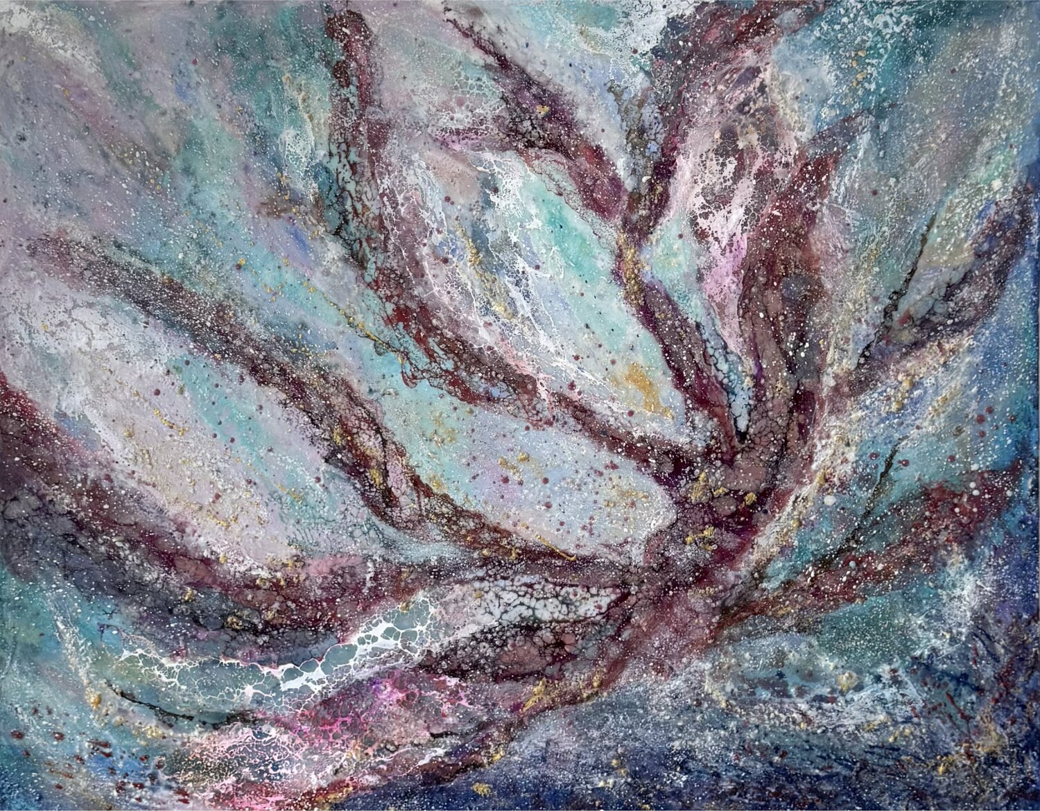 Transformation Angela Vitosinscaia Original painting for sale