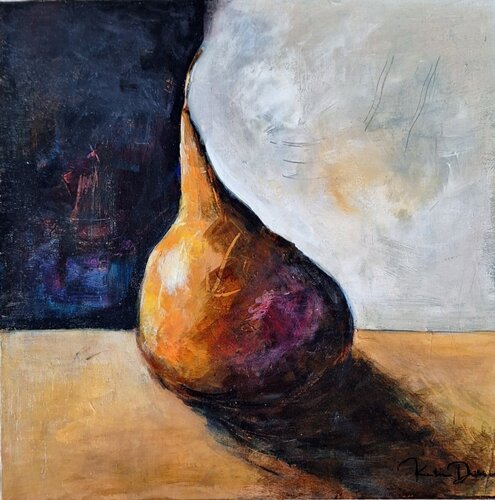 Birne alte Meister van Katrin Dübbers, Schilderij te koop op Singulart