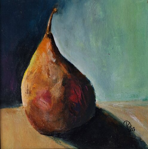 Birne alte Meister di Katrin Dübbers, Pittura in vendita su Singulart