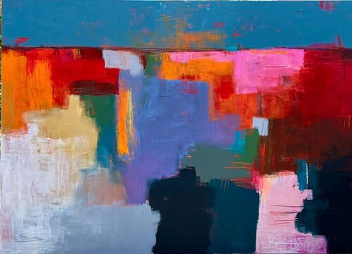 Fields von Katrin Dübbers, Malerei kaufen auf Singulart