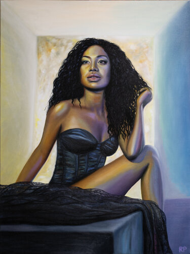 Sensual 001 par Rafael Paiva, Peinture en vente sur Singulart