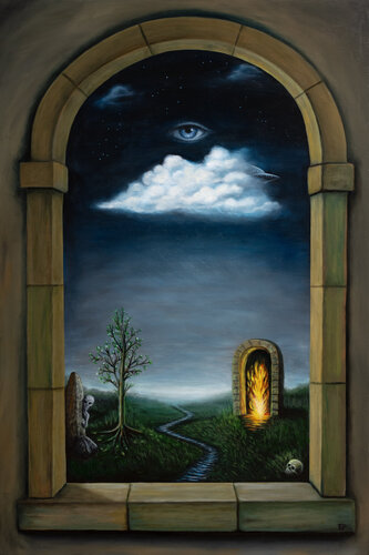 Dream Window 001 von Rafael Paiva, Malerei kaufen auf Singulart