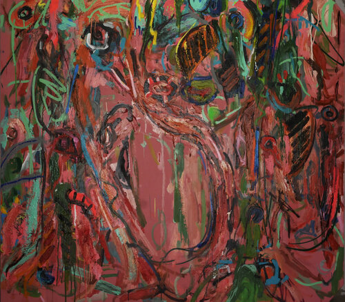 The Spirits Inside the Forest (Canadian West Coast)  Num.01 by Ivan Jovanovic oRSoF, 회화 for Sale on Singulart