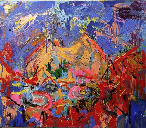 Corfu Island - the long way down to the beach by Ivan Jovanovic oRSoF, 회화 for Sale on Singulart