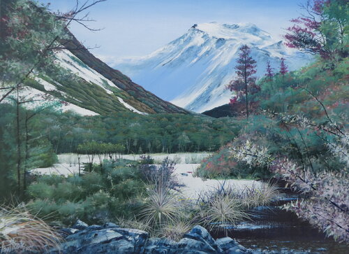 Aida Pass par PAUL FOOTE, Peinture en vente sur Singulart
