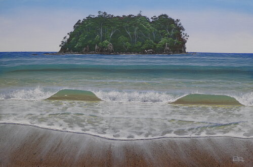Rabit Island par PAUL FOOTE, Peinture en vente sur Singulart
