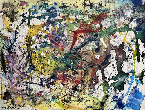 the star child von Heiner Lienhard, Malerei kaufen auf Singulart