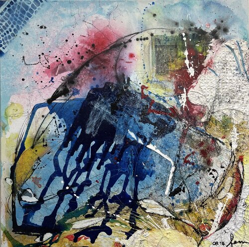 Man on Mars von Heiner Lienhard, Malerei kaufen auf Singulart