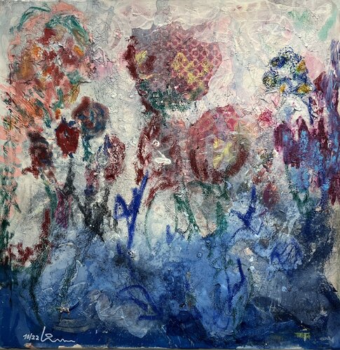 ice flowers von Heiner Lienhard, Malerei kaufen auf Singulart