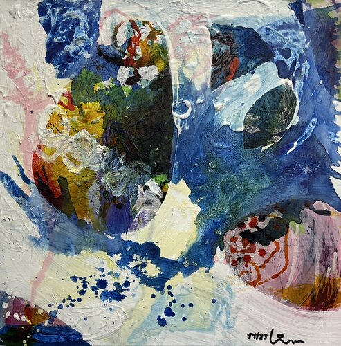 natural origin power van Heiner Lienhard, Schilderij te koop op Singulart