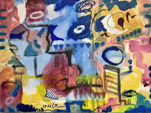 urban feelings par Heiner Lienhard, Peinture en vente sur Singulart