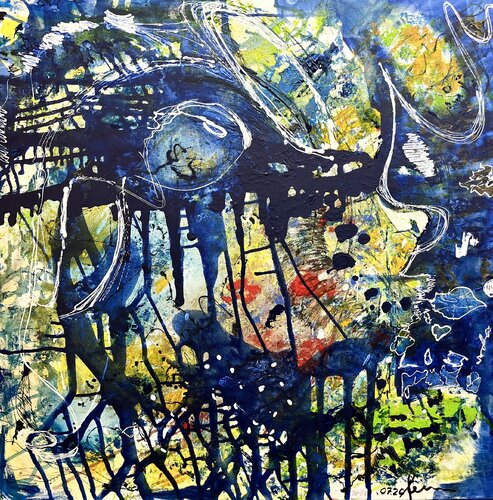 Wonderful World of the Fantastic by Heiner Lienhard, 회화 for Sale on Singulart
