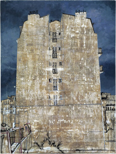 41, rue de l'Ermitage di Paul Bagnulo, Pittura in vendita su Singulart