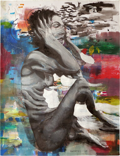 She Who Holds 1000 Souls van Paul Bagnulo, Schilderij te koop op Singulart