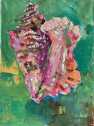 Seashell van Petko Dzhelebov, Schilderij te koop op Singulart