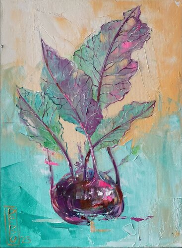 Beetroot di Petko Dzhelebov, Pittura in vendita su Singulart