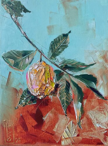 Abstract lemon von Petko Dzhelebov, Malerei kaufen auf Singulart