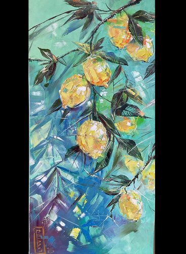 Sour lemons von Petko Dzhelebov, Malerei kaufen auf Singulart