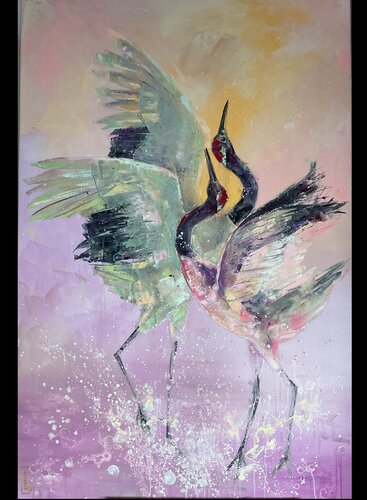 In love with you by Petko Dzhelebov, 油畫 for Sale on Singulart