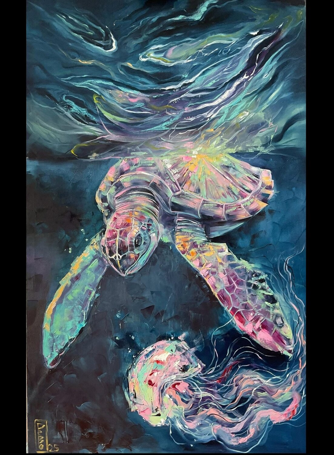 sea turtle Petko Dzhelebov