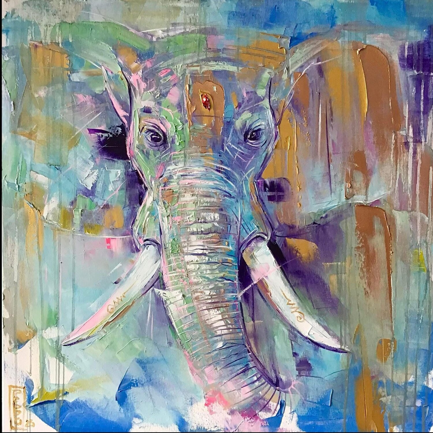 Indian elephant Petko Dzhelebov
