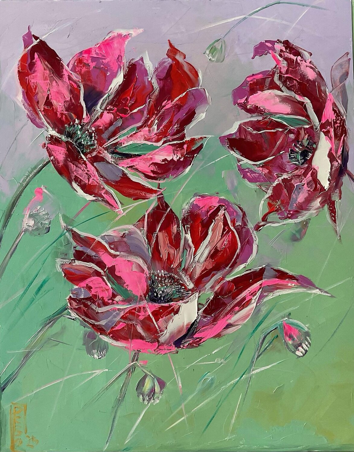 Abstract flower Petko Dzhelebov