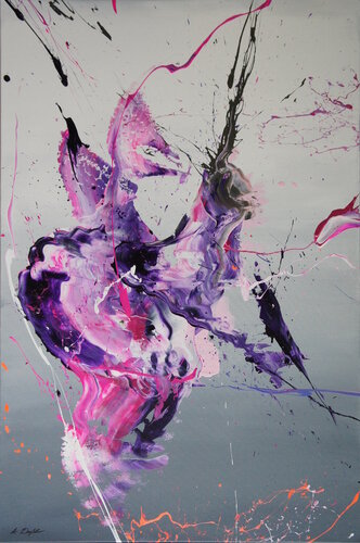 Berry Slush (Spirits Of Skies 096020) de Ansgar Dressler, Pintura a la venta en Singulart