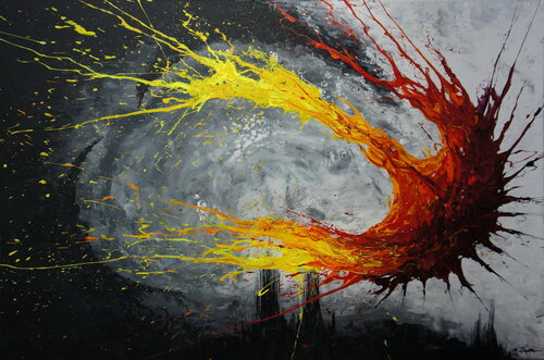 Twisting Fire VII (Spirits Of Skies 150193) Ansgar Dressler