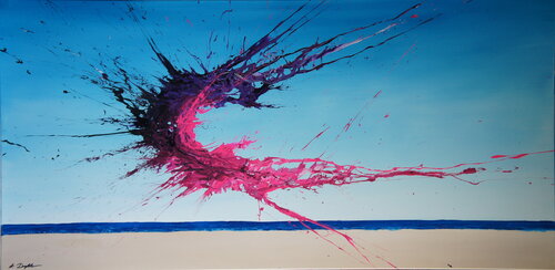 Summer Phenomenon I (Spirits Of Skies 128172) van Ansgar Dressler, Schilderij te koop op Singulart