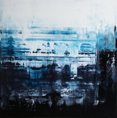 Fragile Facade di Ansgar Dressler, Pittura in vendita su Singulart