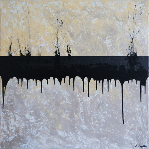 Oil Field di Ansgar Dressler, Pittura in vendita su Singulart