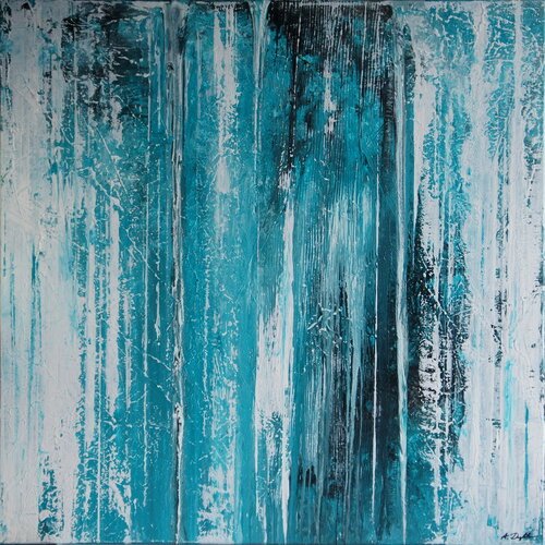 Amazonite Revealed II by Ansgar Dressler, Painting for Sale on Singulart