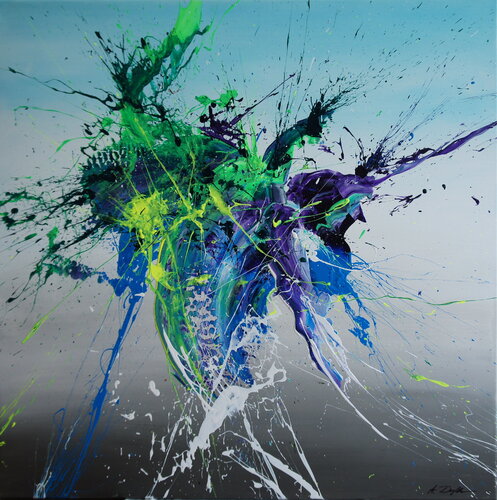 Emotional Release VI (Spirits Of Skies 064049) di Ansgar Dressler, Pittura in vendita su Singulart