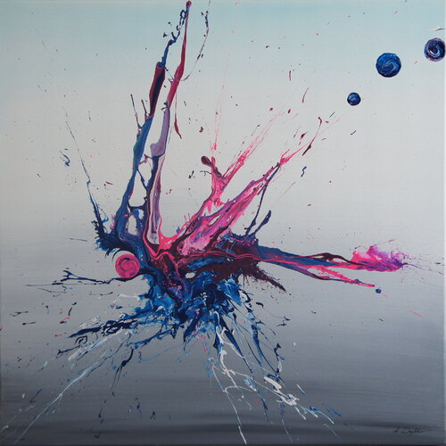 Emotional Release XV (Spirits Of Skies 064137) di Ansgar Dressler, Pittura in vendita su Singulart
