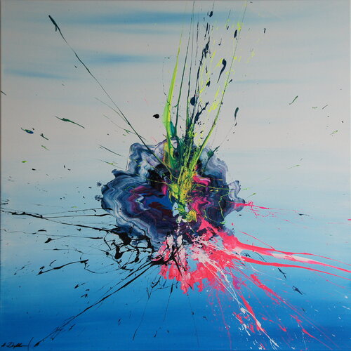 Emotional Release XVIII (Spirits Of Skies 064153) di Ansgar Dressler, Pittura in vendita su Singulart