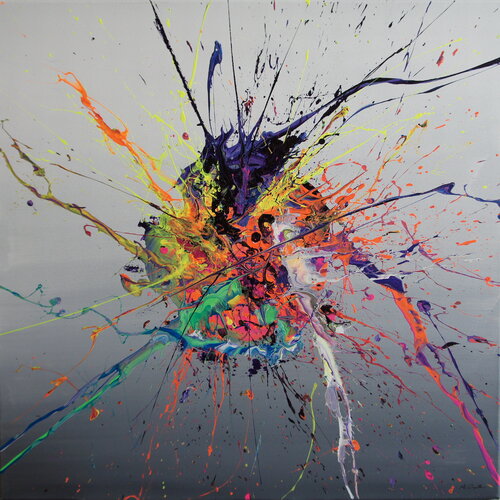 Emotional Release XXVIII (Spirits Of Skies 036205) par Ansgar Dressler, Peinture en vente sur Singulart