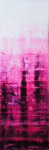 She Likes To Dream In Pink II par Ansgar Dressler, Peinture en vente sur Singulart