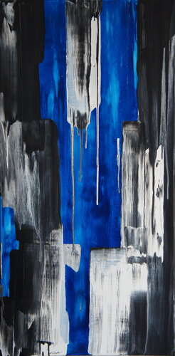 Blue Core I von Ansgar Dressler, Malerei kaufen auf Singulart