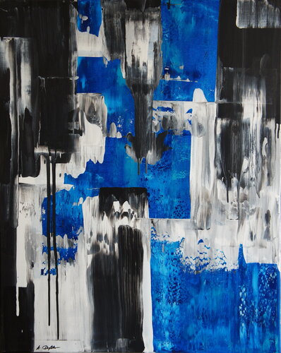 Blue Core II von Ansgar Dressler, Malerei kaufen auf Singulart